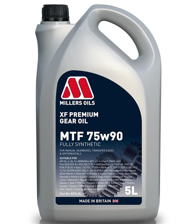 Millers Oils 8376-5 Getriebeöl MILLERS XF Premium MTF 75w-90, API GL-4/GL-5, 5 l 83765: Kaufen Sie zu einem guten Preis in Polen bei 2407.PL!
