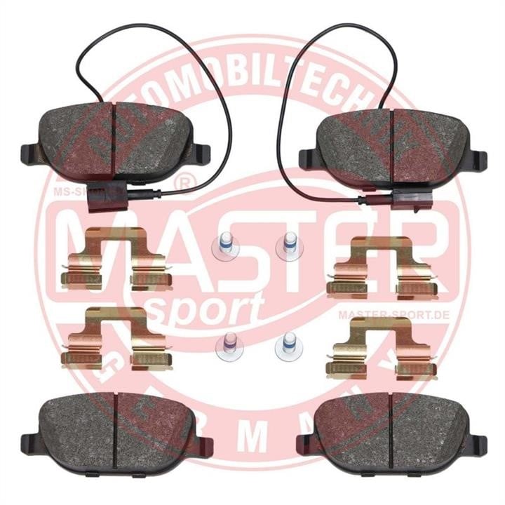 Master-sport 13046027682N-SET-MS Тормозные колодки дисковые, комплект 13046027682NSETMS: Отличная цена - Купить в Польше на 2407.PL!