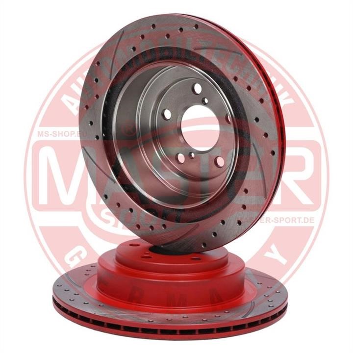 Master-sport 24011807251SE-SET-MS Rear ventilated brake disc 24011807251SESETMS: Buy near me in Poland at 2407.PL - Good price!