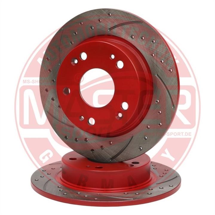 Master-sport 24010901581SE-SET-MS Rear brake disc, non-ventilated 24010901581SESETMS: Buy near me at 2407.PL in Poland at an Affordable price!