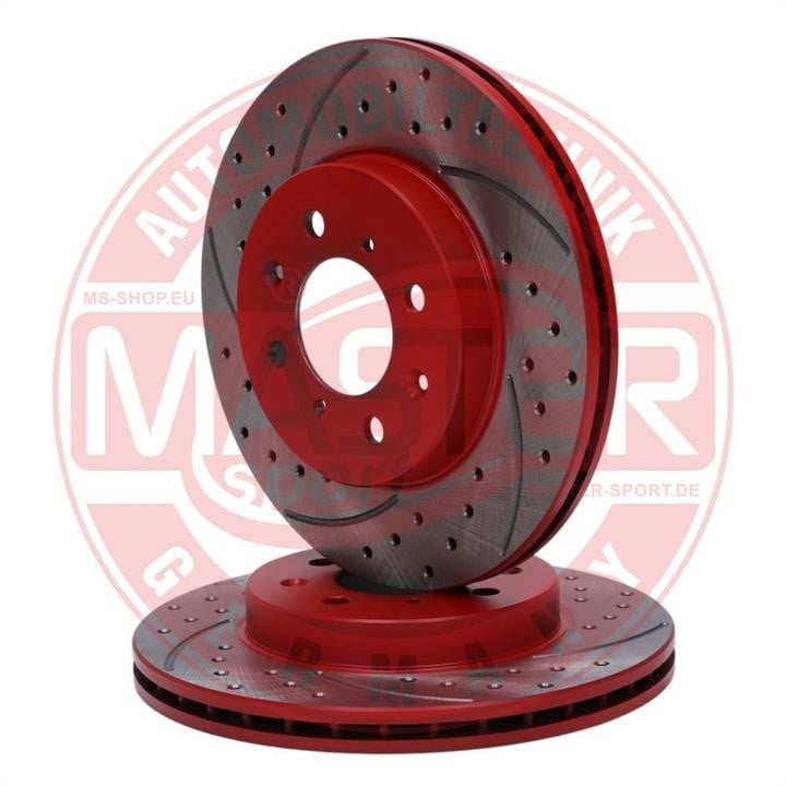 Master-sport 24012101051SE-SET-MS Front brake disc ventilated 24012101051SESETMS: Buy near me in Poland at 2407.PL - Good price!