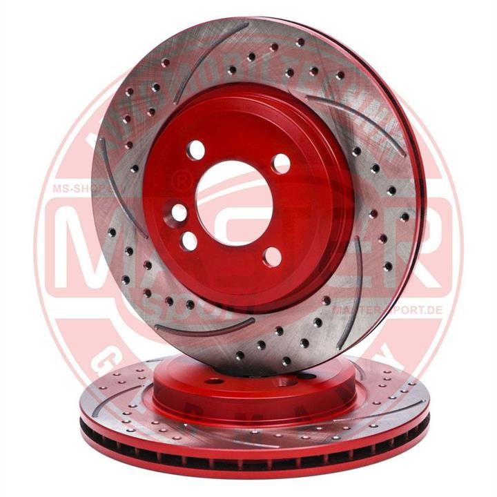 Master-sport 24012202041SE-SET-MS Front brake disc ventilated 24012202041SESETMS: Buy near me in Poland at 2407.PL - Good price!