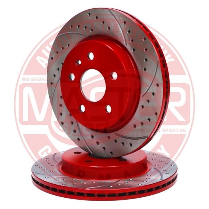 Master-sport 24012301141SE-SET-MS Rear ventilated brake disc 24012301141SESETMS: Buy near me in Poland at 2407.PL - Good price!