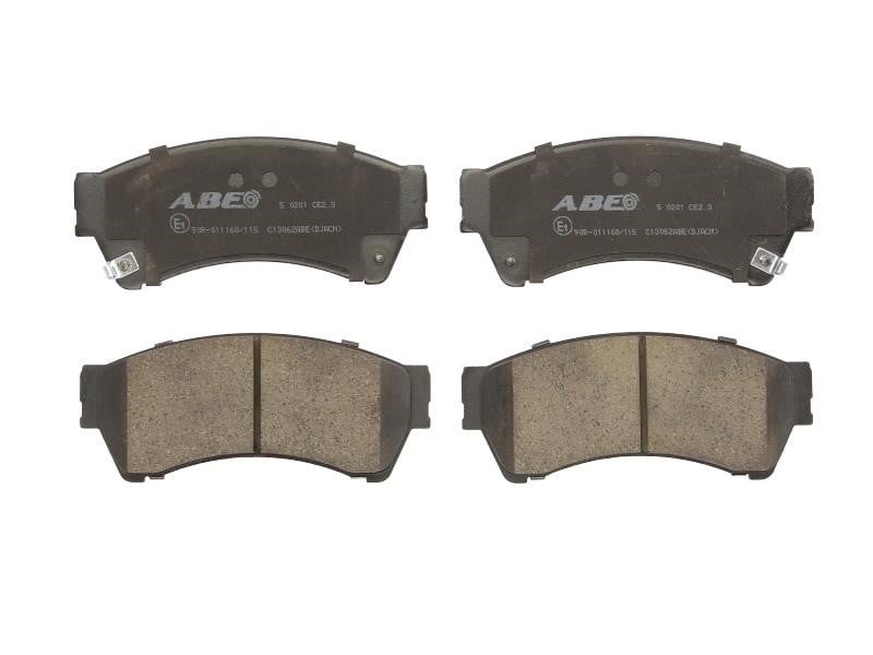 ABE C13062ABE Front disc brake pads, set C13062ABE: Buy near me in Poland at 2407.PL - Good price!