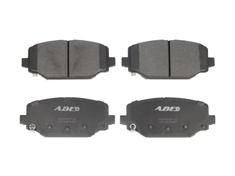 ABE C2Y027ABE Rear disc brake pads, set C2Y027ABE: Buy near me in Poland at 2407.PL - Good price!