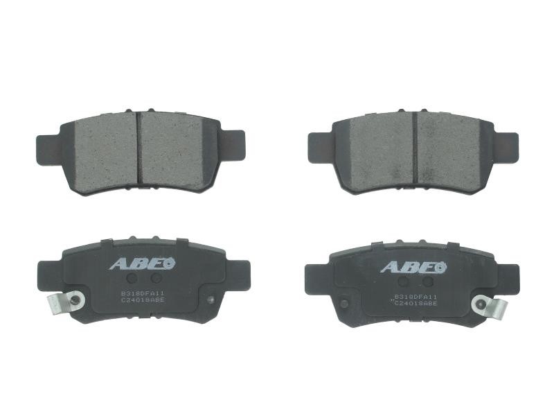 ABE C24018ABE Rear disc brake pads, set C24018ABE: Buy near me in Poland at 2407.PL - Good price!
