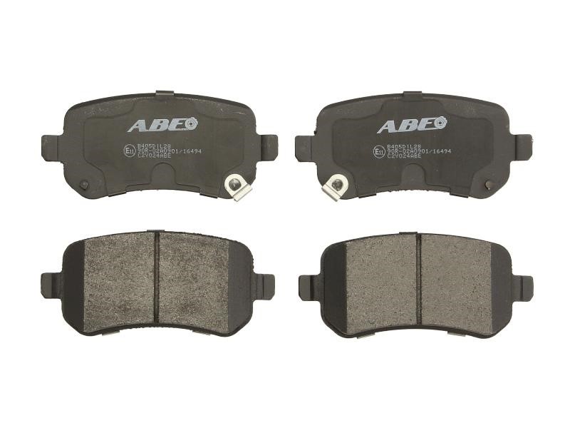 ABE C2Y024ABE Rear disc brake pads, set C2Y024ABE: Buy near me in Poland at 2407.PL - Good price!