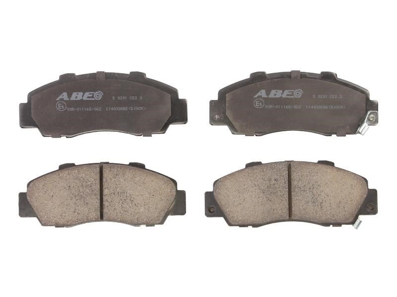 ABE C14032ABE Тормозные колодки дисковые передние, комплект C14032ABE: Отличная цена - Купить в Польше на 2407.PL!