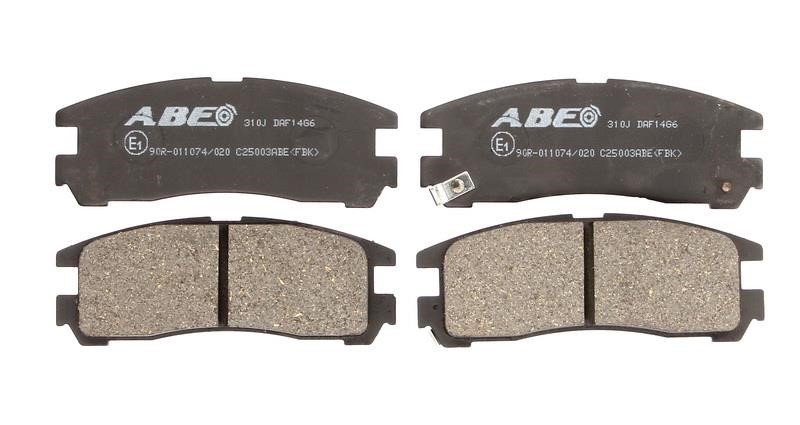 ABE C25003ABE Тормозные колодки дисковые задние, комплект C25003ABE: Отличная цена - Купить в Польше на 2407.PL!