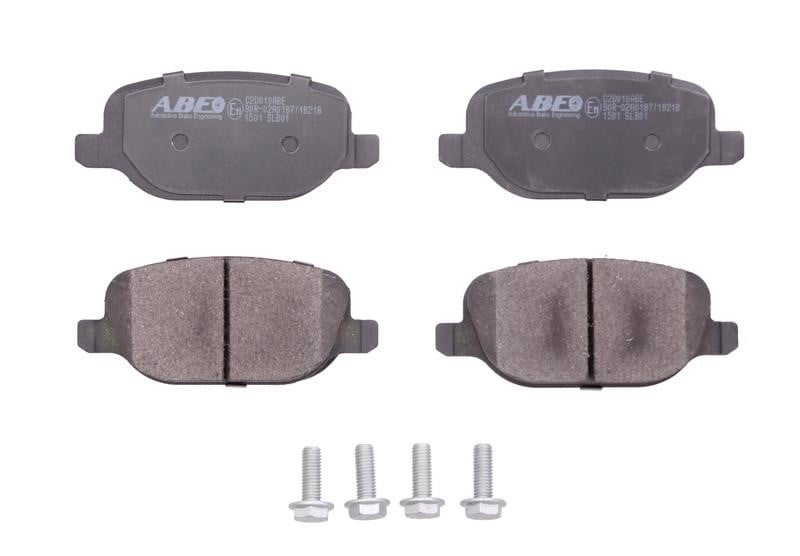ABE C2D010ABE Rear disc brake pads, set C2D010ABE: Buy near me in Poland at 2407.PL - Good price!