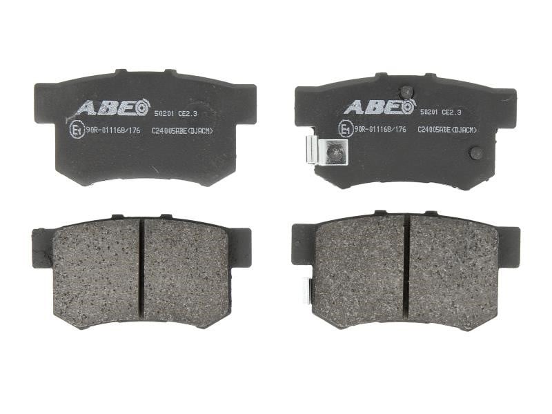 ABE C24005ABE Rear disc brake pads, set C24005ABE: Buy near me in Poland at 2407.PL - Good price!