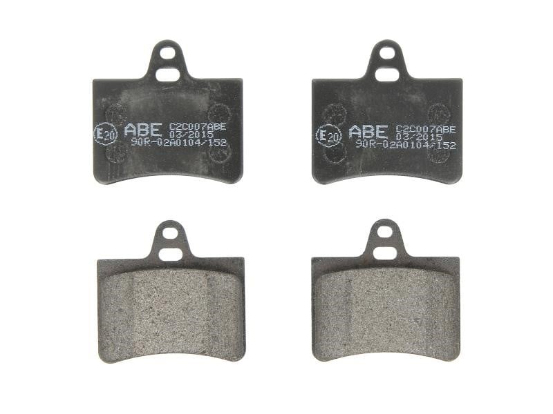 ABE C2C007ABE Rear disc brake pads, set C2C007ABE: Buy near me in Poland at 2407.PL - Good price!