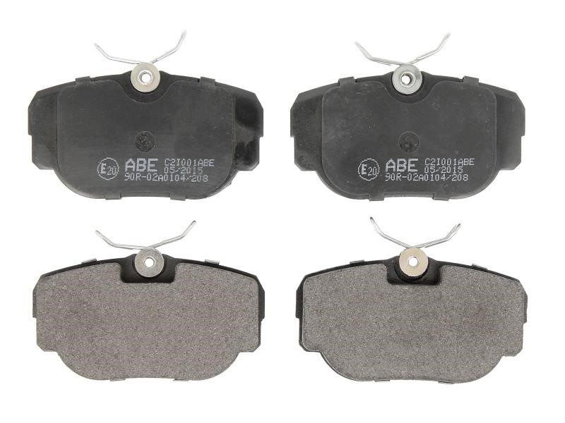 ABE C2I001ABE Rear disc brake pads, set C2I001ABE: Buy near me in Poland at 2407.PL - Good price!
