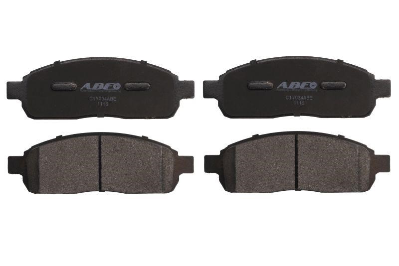 ABE C1Y034ABE Front disc brake pads, set C1Y034ABE: Buy near me at 2407.PL in Poland at an Affordable price!