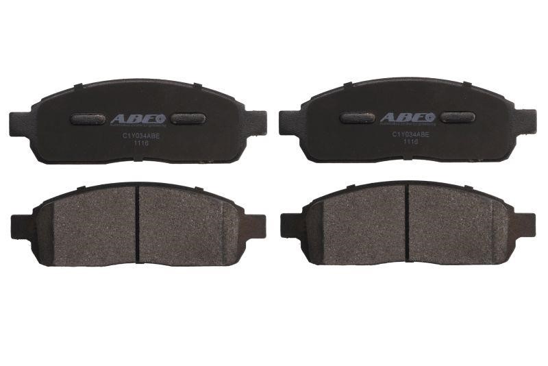 ABE C1Y034ABE Front disc brake pads, set C1Y034ABE: Buy near me in Poland at 2407.PL - Good price!