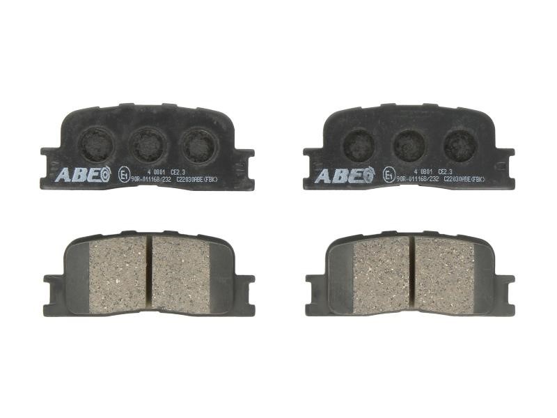 ABE C22030ABE Rear disc brake pads, set C22030ABE: Buy near me in Poland at 2407.PL - Good price!