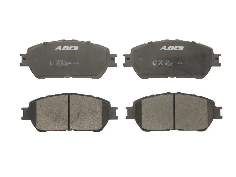 ABE C12125ABE Front disc brake pads, set C12125ABE: Buy near me in Poland at 2407.PL - Good price!