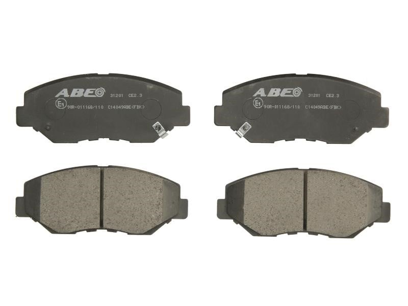 ABE C14049ABE Front disc brake pads, set C14049ABE: Buy near me in Poland at 2407.PL - Good price!
