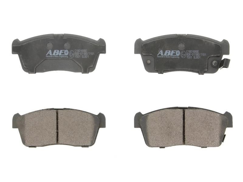 ABE C18016ABE Front disc brake pads, set C18016ABE: Buy near me at 2407.PL in Poland at an Affordable price!