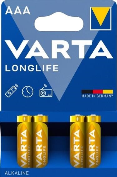 Varta 04103101414 Battery Longlife AAA LR03 04103101414: Buy near me in Poland at 2407.PL - Good price!