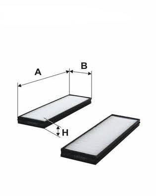 Filtron K 1257-2X Фільтр салону K12572X: Приваблива ціна - Купити у Польщі на 2407.PL!