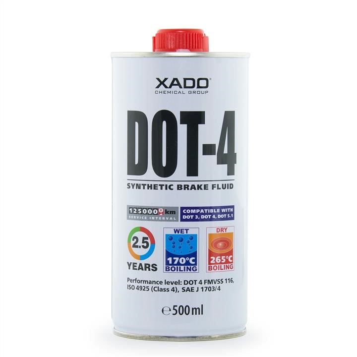 Xado XA50303 Bremsflüssigkeit XADO DOT 4, 0,35l XA50303: Kaufen Sie zu einem guten Preis in Polen bei 2407.PL!