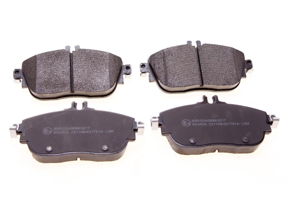 Eurorepar 1639375180 Brake Pad Set, disc brake 1639375180: Buy near me in Poland at 2407.PL - Good price!