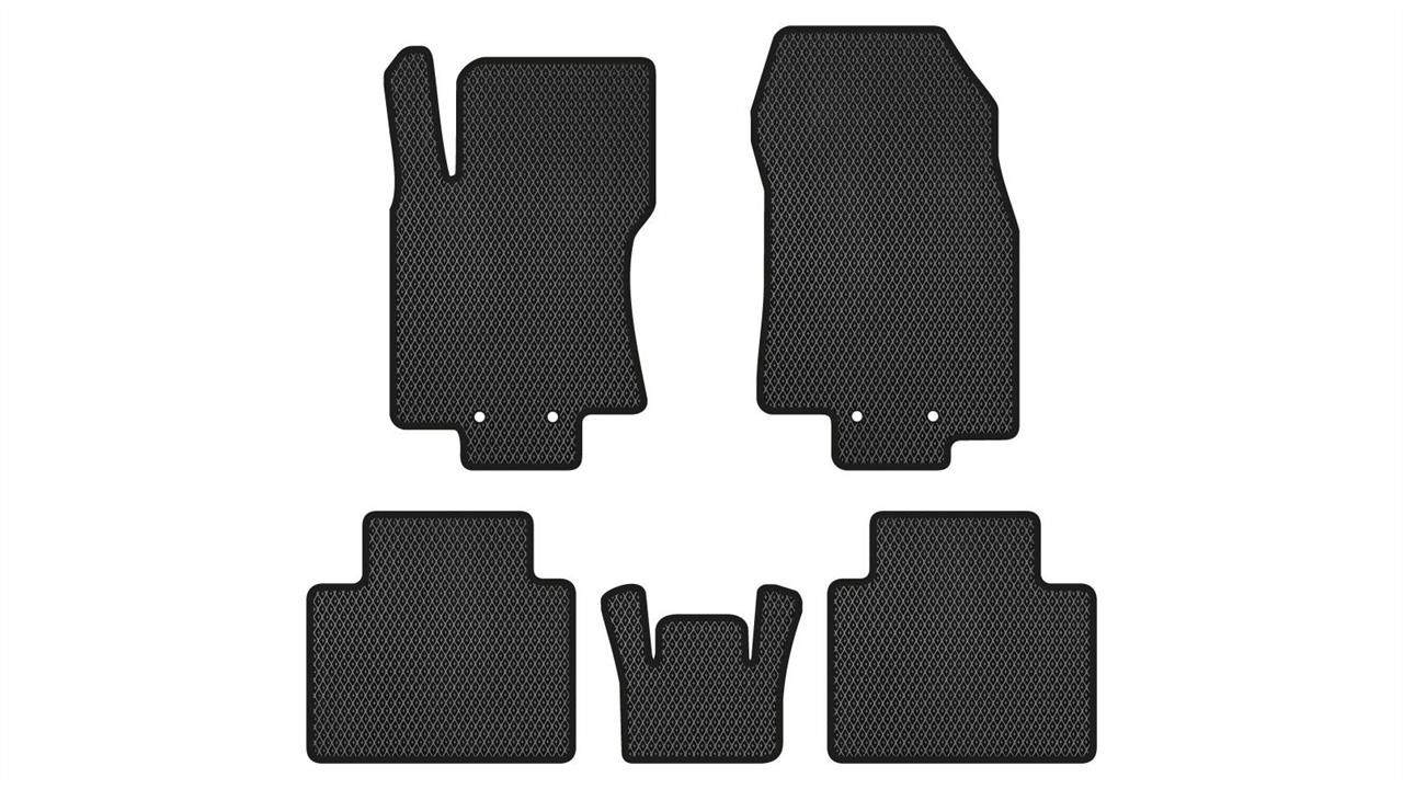 EVAtech RT2930C5RN4RBB Floor mats for Renault Koleos (2016-), black RT2930C5RN4RBB: Buy near me at 2407.PL in Poland at an Affordable price!