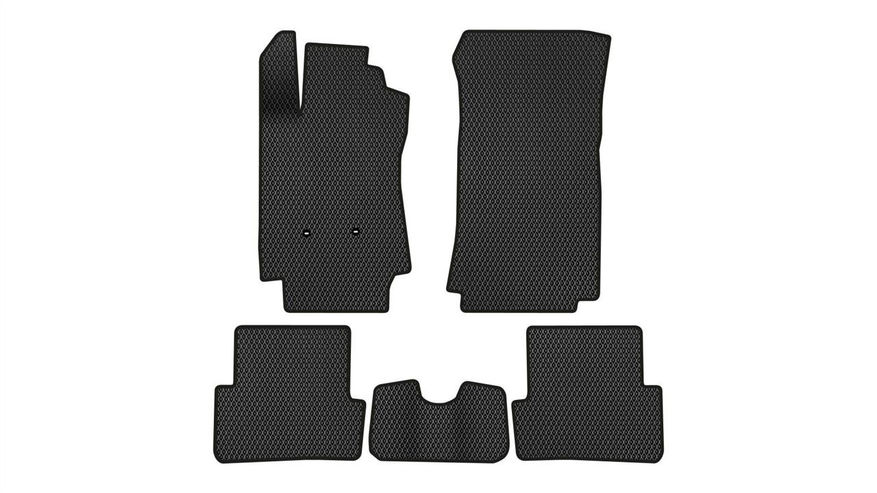 EVAtech RT42243C5TL2RBB Floor mats for Renault Clio (2005-2011), black RT42243C5TL2RBB: Buy near me in Poland at 2407.PL - Good price!