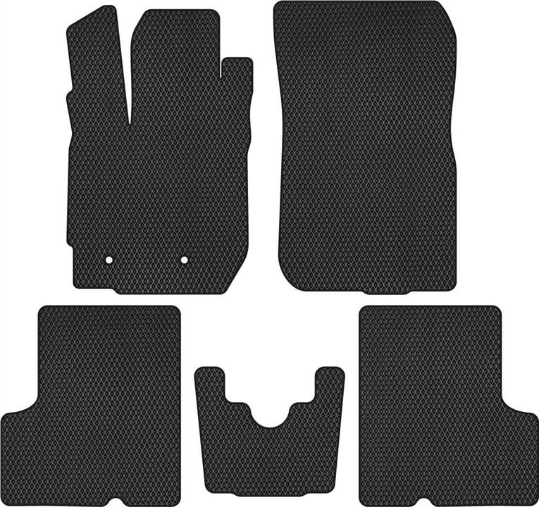 EVAtech RT31523C5RD2RBB Floor mats for Renault Duster (2015-2018), black RT31523C5RD2RBB: Buy near me in Poland at 2407.PL - Good price!