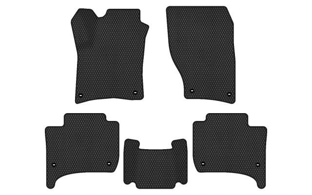 EVAtech VW32527CD5TL8RBB Floor mats for Volkswagen Touareg (2010-2014), black VW32527CD5TL8RBB: Buy near me in Poland at 2407.PL - Good price!