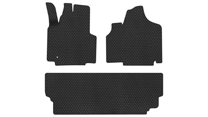 EVAtech FT43033ZV3CP1RBB Floor mats for Fiat Scudo (2007-2016), black FT43033ZV3CP1RBB: Buy near me in Poland at 2407.PL - Good price!
