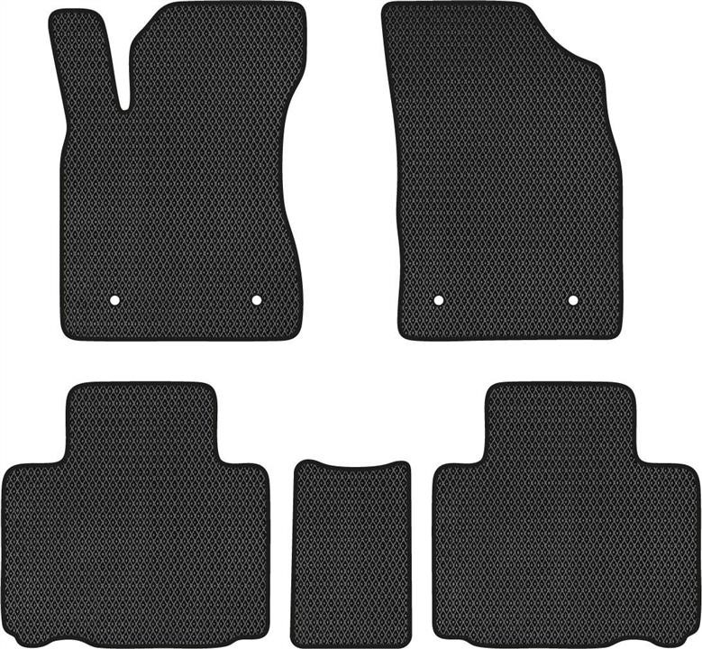EVAtech GY22560CV5LA4RBB Floor mats for Geely Emgrand X7 (2011-2016), black GY22560CV5LA4RBB: Buy near me in Poland at 2407.PL - Good price!