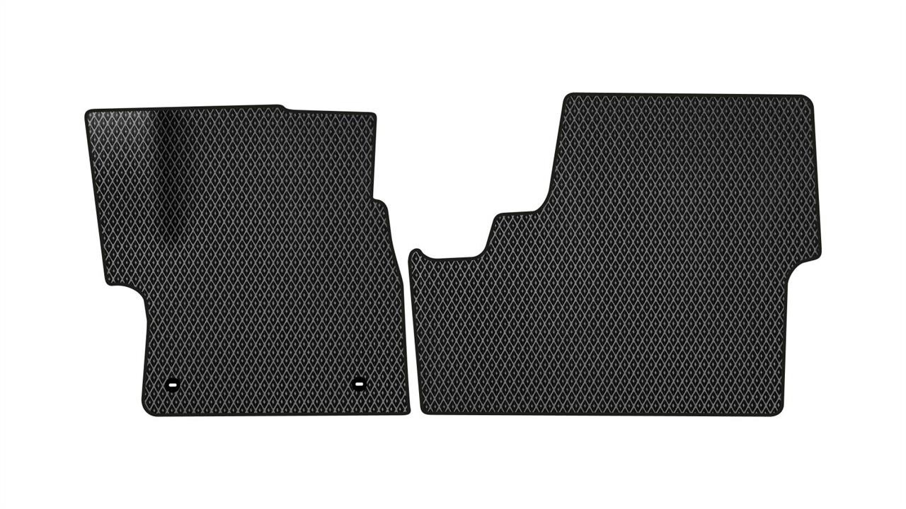 EVAtech PT42311AD2TL2RBB Floor mats for Peugeot Traveller (2016-), black PT42311AD2TL2RBB: Buy near me in Poland at 2407.PL - Good price!