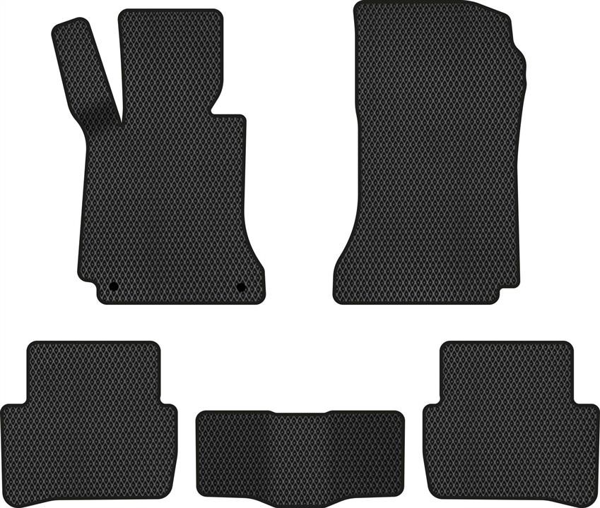EVAtech MB32284C5MS2RBB Floor mats for Mercedes C-Class (2007-2015), black MB32284C5MS2RBB: Buy near me in Poland at 2407.PL - Good price!