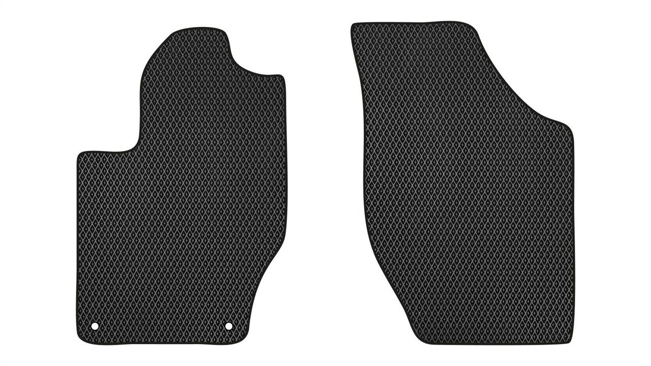 EVAtech CN21119AG2CP2RBB Floor mats for Citroen DS4 (2011-2015), black CN21119AG2CP2RBB: Buy near me in Poland at 2407.PL - Good price!