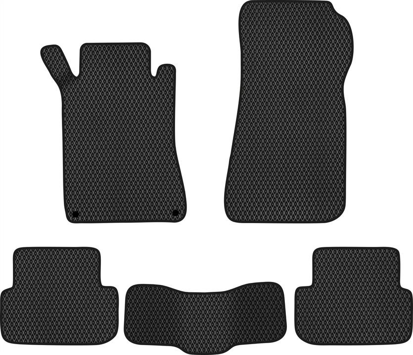 EVAtech MB21574C5MS2RBB Floor mats for Mercedes CLK-Class (2002-2010), black MB21574C5MS2RBB: Buy near me in Poland at 2407.PL - Good price!