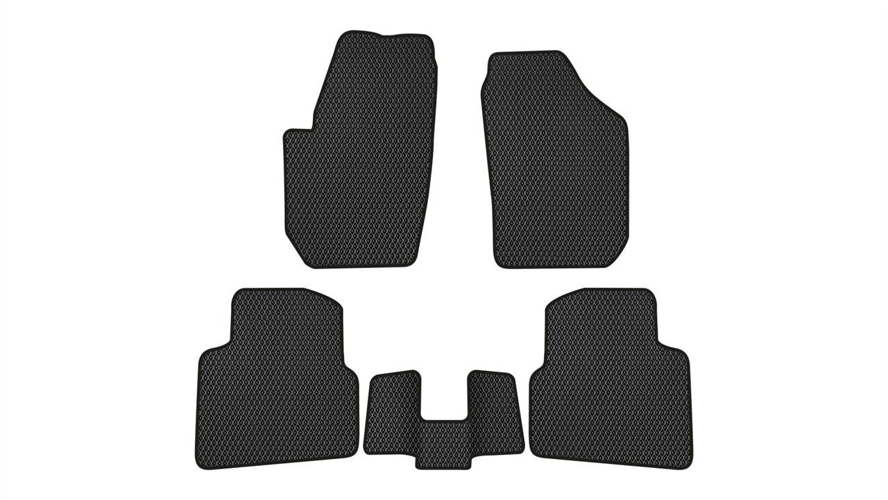 EVAtech SK52015CG5RBB Floor mats for Skoda Roomster (2006-2015), black SK52015CG5RBB: Buy near me in Poland at 2407.PL - Good price!
