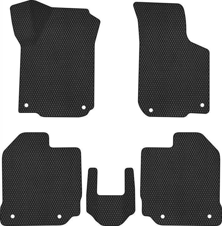EVAtech SK11553CE5TL8RBB Floor mats for Skoda Octavia A4 Tour (1996-2010), black SK11553CE5TL8RBB: Buy near me in Poland at 2407.PL - Good price!
