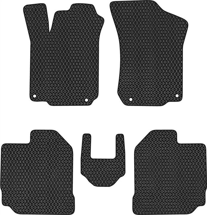 EVAtech SK11117CV5AV4RBB Floor mats for Skoda Octavia Tour (2000-2010), black SK11117CV5AV4RBB: Buy near me in Poland at 2407.PL - Good price!