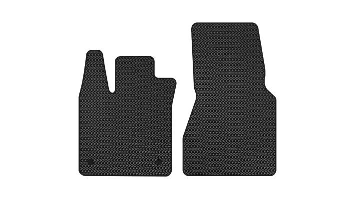 EVAtech SR21873A2MS2RBB Floor mats for Smart Fortwo (2014-), black SR21873A2MS2RBB: Buy near me at 2407.PL in Poland at an Affordable price!