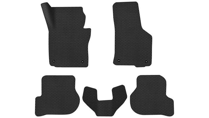 EVAtech SK12164CE5TL4RBB Floor mats for Skoda Octavia A5 (2004-2013), black SK12164CE5TL4RBB: Buy near me in Poland at 2407.PL - Good price!