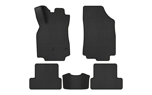 EVAtech RT3636CES5RN2RBB Floor mats for Renault Megane (2008-2016), black RT3636CES5RN2RBB: Buy near me in Poland at 2407.PL - Good price!