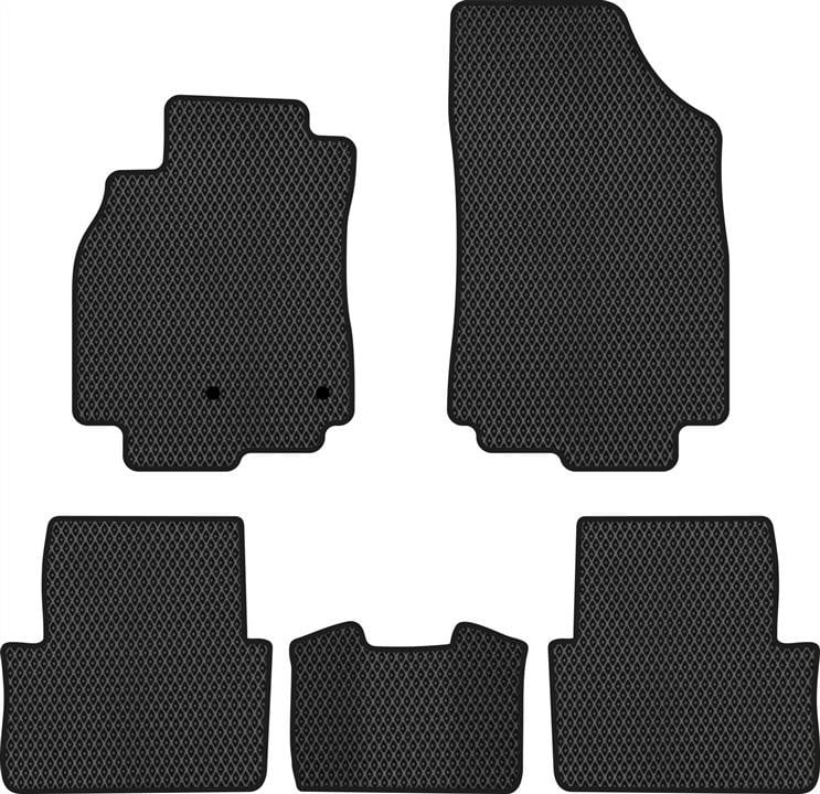 EVAtech RT12110CG5RN2RBB Floor mats for Renault Megane (2008-2016), black RT12110CG5RN2RBB: Buy near me in Poland at 2407.PL - Good price!