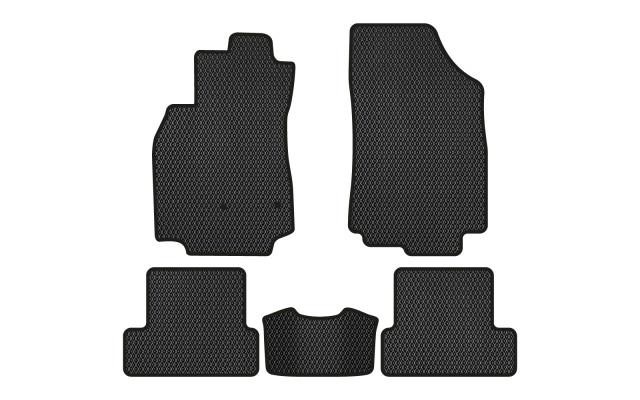 EVAtech RT3636CGS5RN2RBB Floor mats for Renault Megane (2008-2016), black RT3636CGS5RN2RBB: Buy near me in Poland at 2407.PL - Good price!