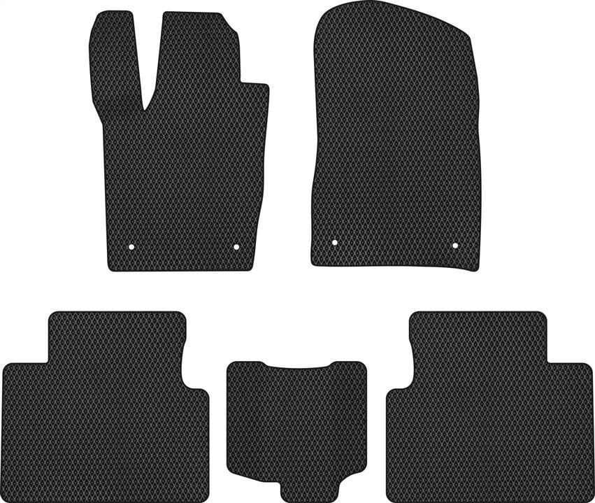 EVAtech JP42250C5LA4RBB Floor mats for Jeep Grand Cherokee Limited (2013-), black JP42250C5LA4RBB: Buy near me in Poland at 2407.PL - Good price!