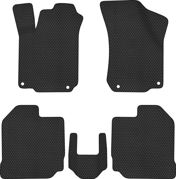 EVAtech SK11548C5TL4RBB Floor mats for Skoda Octavia A4 Tour (1996-2010), black SK11548C5TL4RBB: Buy near me in Poland at 2407.PL - Good price!