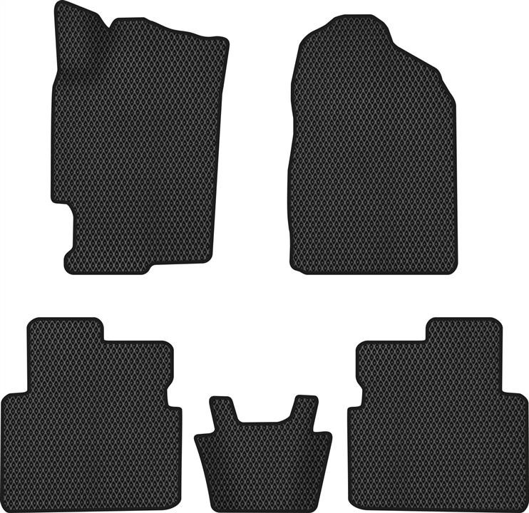 EVAtech MZ51699CE5RBB Floor mats for Mazda 6 (2002-2005), black MZ51699CE5RBB: Buy near me in Poland at 2407.PL - Good price!
