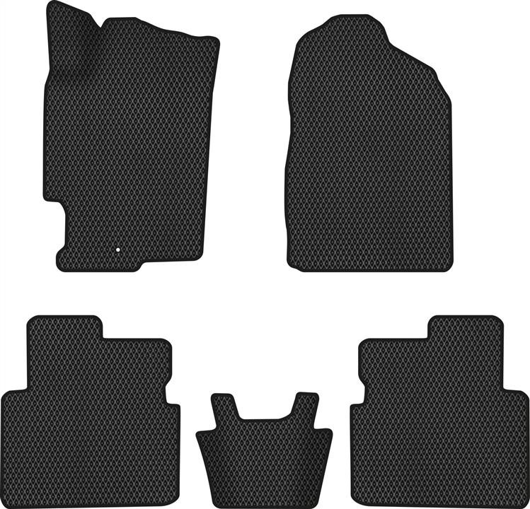 EVAtech MZ51702CE5LA1RBB Floor mats for Mazda 6 (2005-2008), black MZ51702CE5LA1RBB: Buy near me in Poland at 2407.PL - Good price!