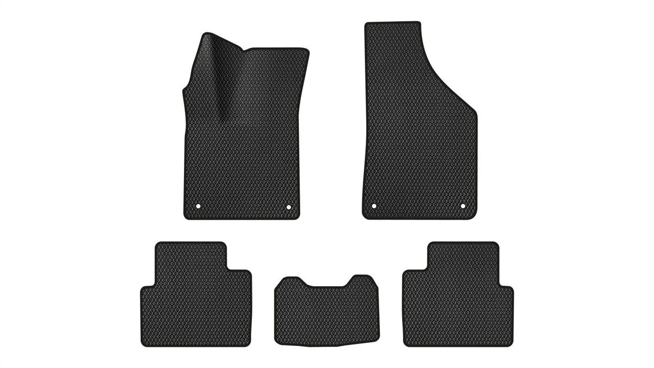 EVAtech CS42479CE5LP4RBB Floor mats for Chrysler 200 (2014-2016), black CS42479CE5LP4RBB: Buy near me at 2407.PL in Poland at an Affordable price!